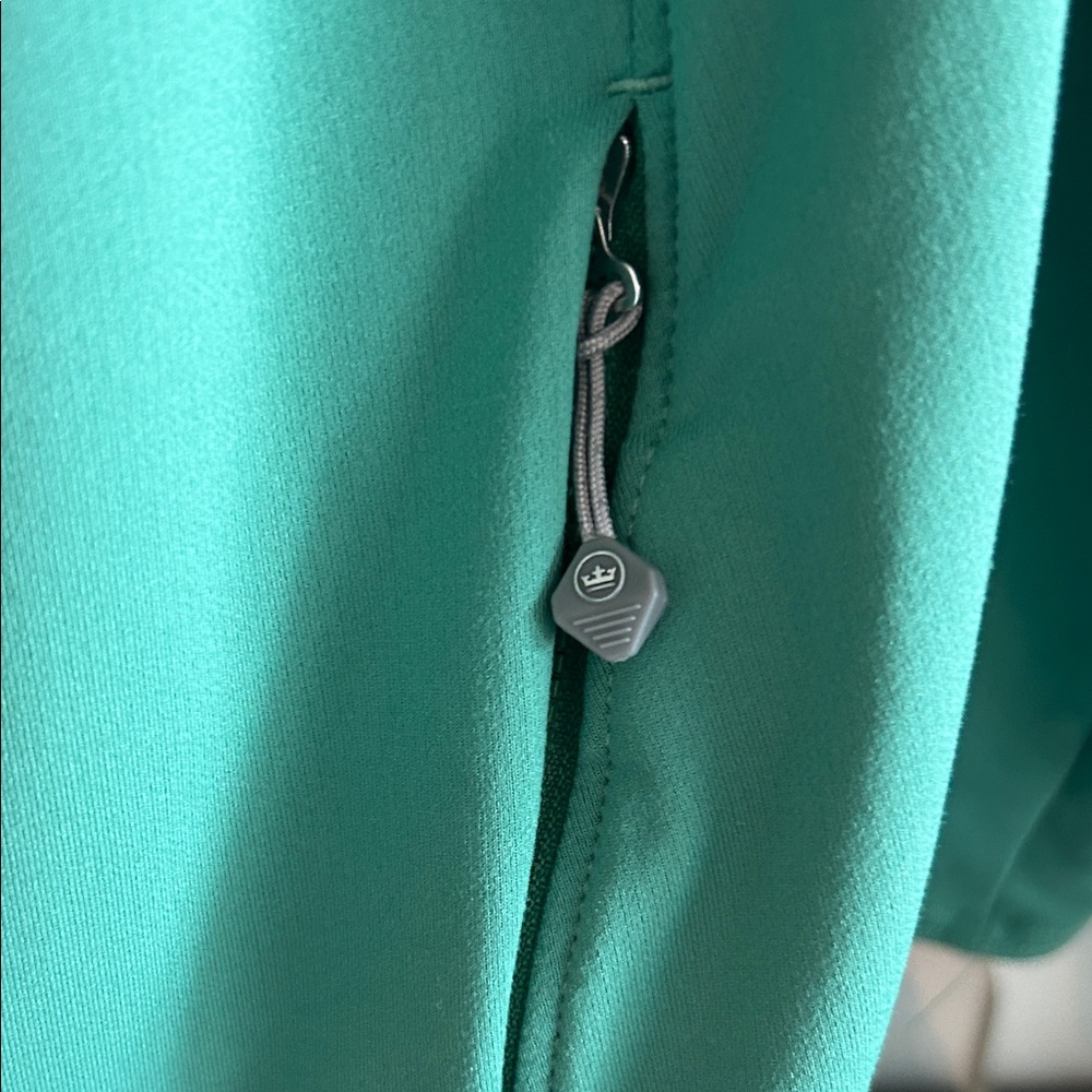 Peter Millar Teal Katy Jacket Large Pinehurst Logo - image 4